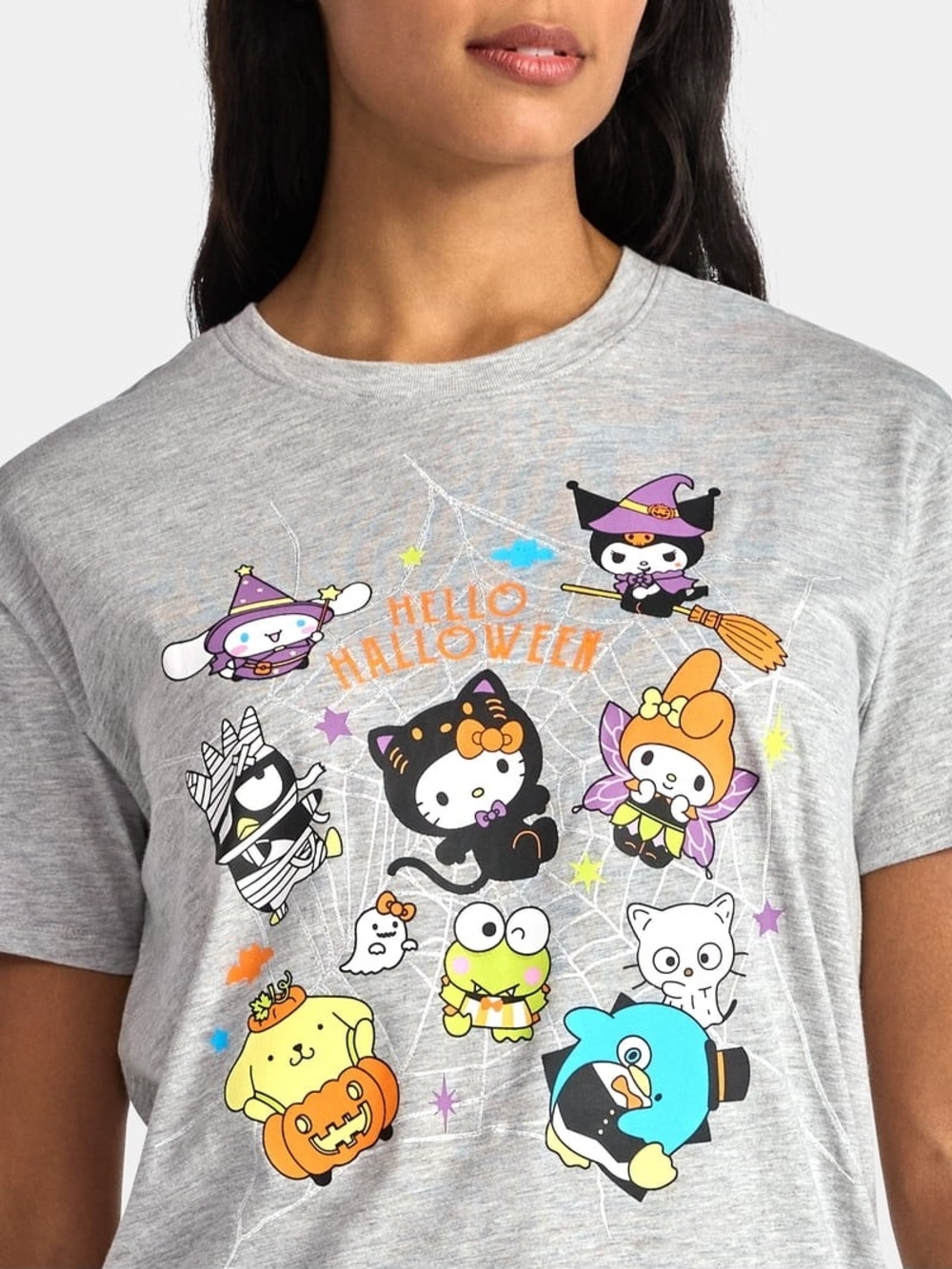 Hello Kitty Sanrio Halloween Character Graphic Tee
